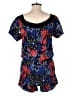 Parker 100% Rayon Blue Romper Size S - photo 2