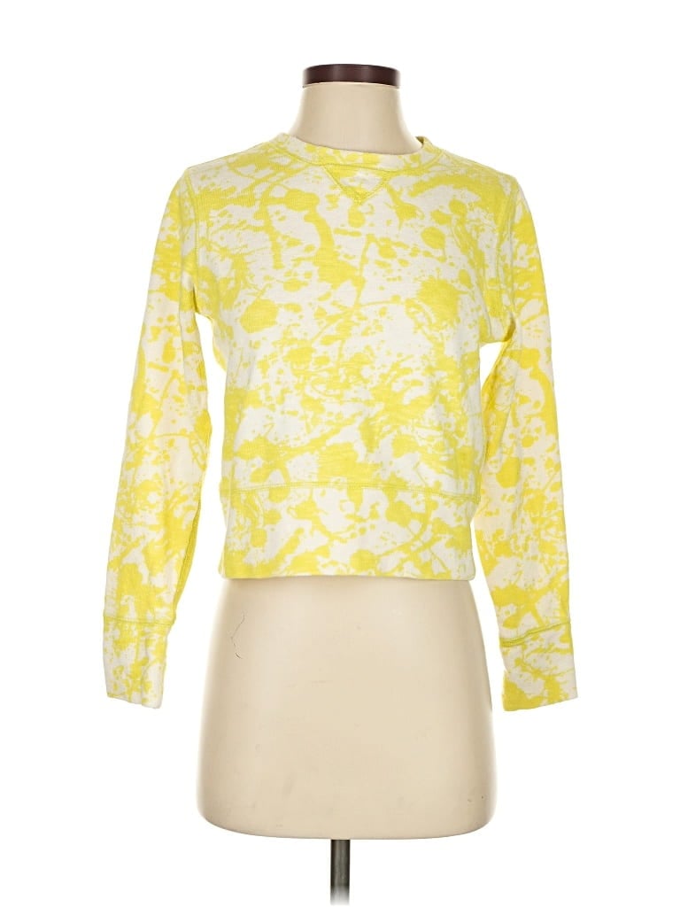 Pre-owned Gap Sweatshirt In Yellow