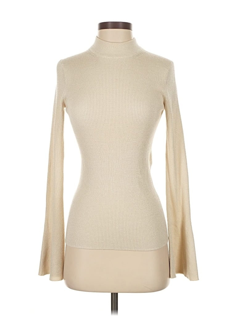 Pre-owned Diane Von Furstenberg Wool Pullover Sweater In White