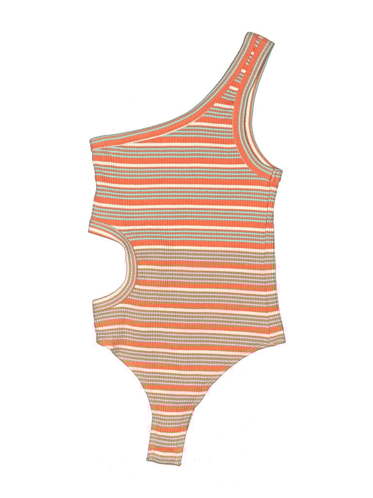 Pre-owned Wild Fable Bodysuit In Orange