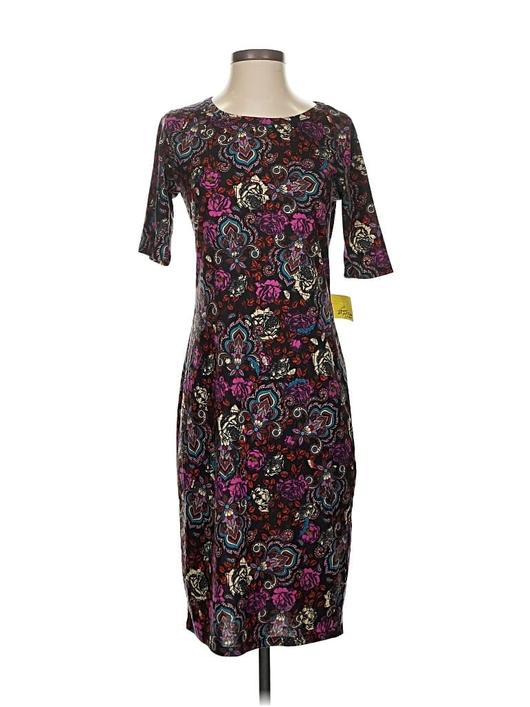 Pre-owned Lularoe Casual Dress In Purple