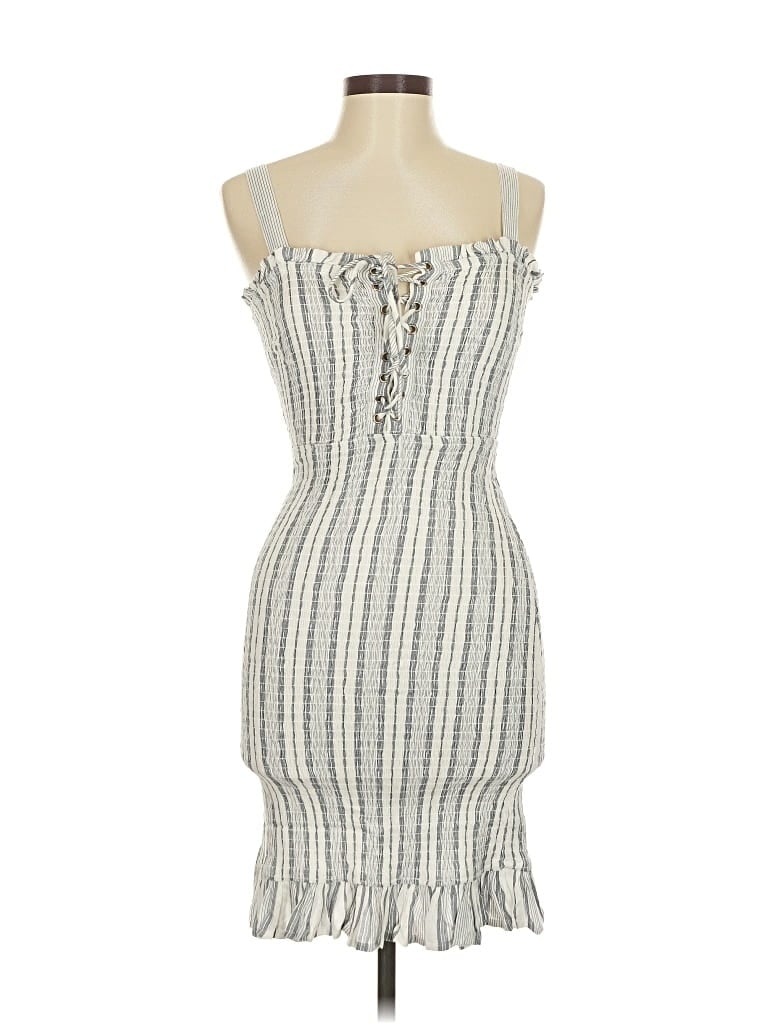 Pre-owned Sincerely Jules Cocktail Dress In White