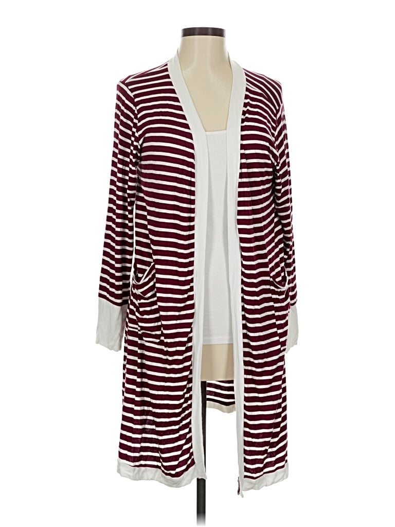 Pre-owned Heimish Usa Cardigan Sweater In Burgundy