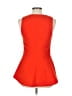 Leifsdottir Orange Sleeveless Blouse Size 10 - photo 2