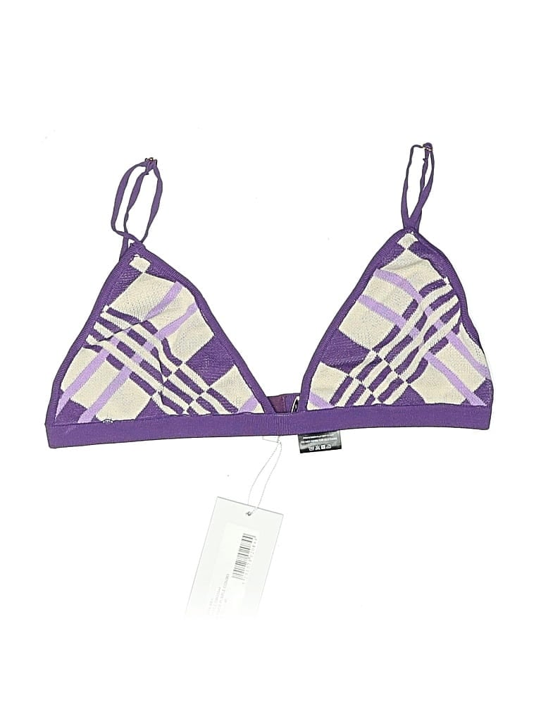 Dodo Bar Or Swimsuit Top Purple Graphic Pattern Swimwear