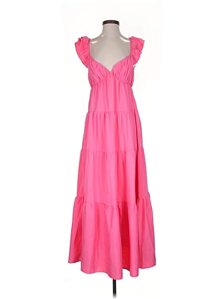 Pre-owned English Factory Casual Dress In Pink