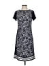 MICHAEL Michael Kors Print Blue Casual Dress Size XS - photo 1