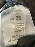 Just Black Blue Jeans Size 26 waist - photo 4
