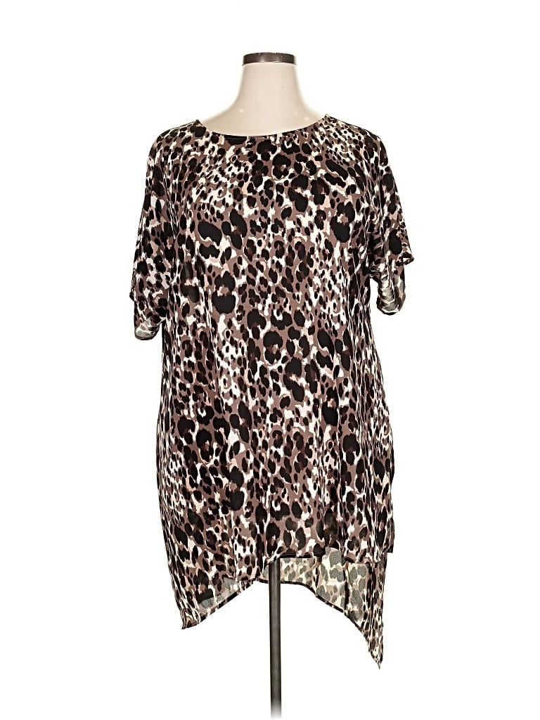 Pre-owned Sejour Casual Dress In Brown