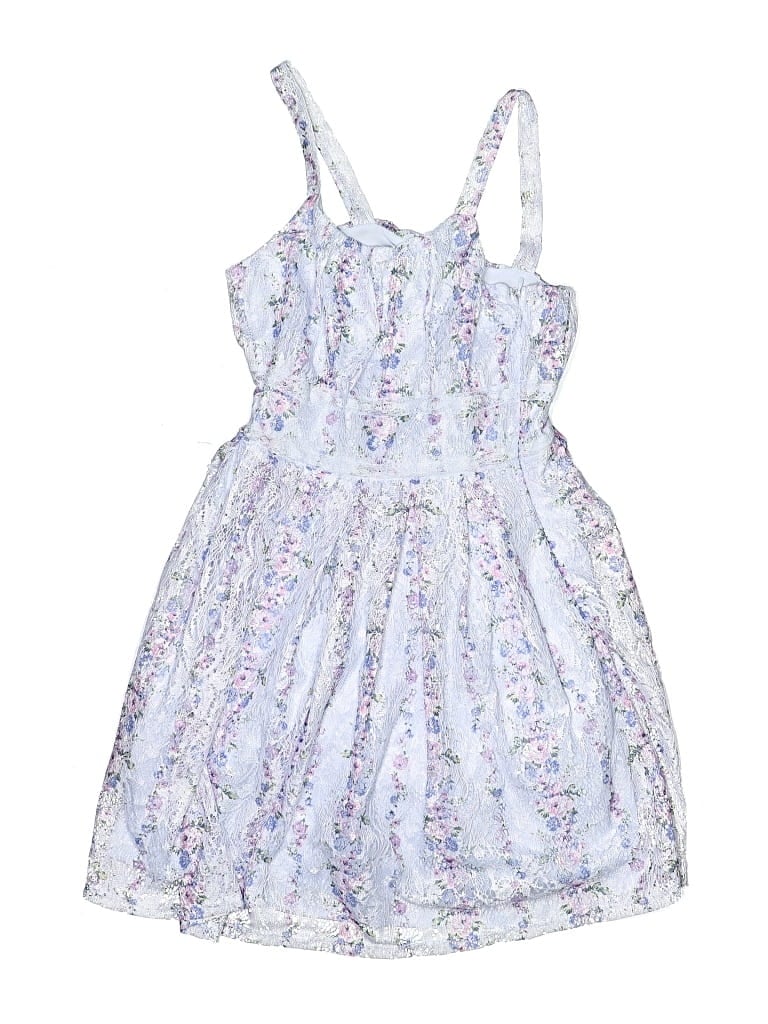Pre-owned Knit Works Kids' Dress In Blue
