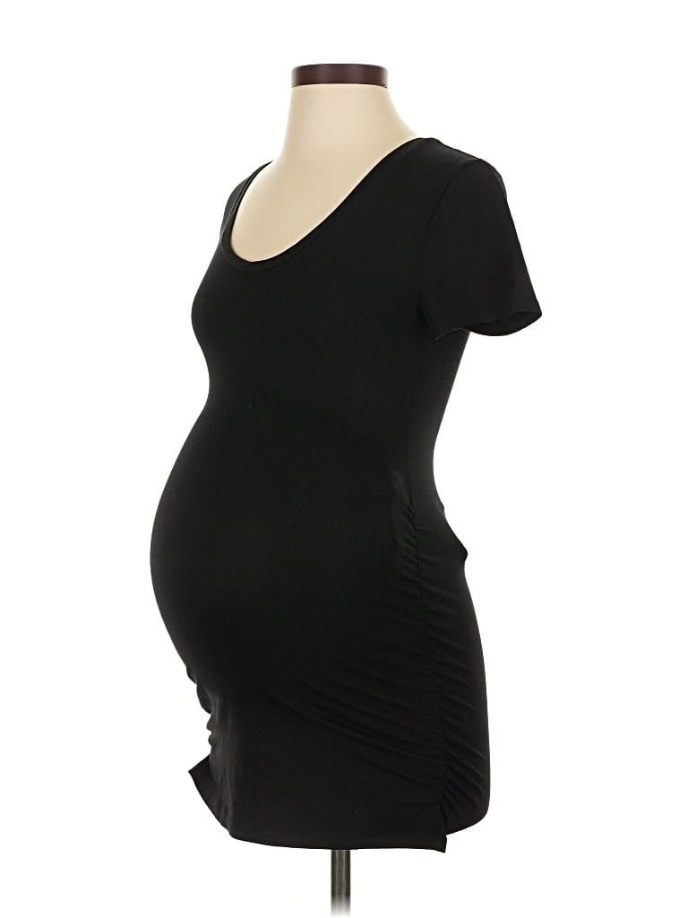Pre-owned A Pea In The Pod Cocktail Dress In Black