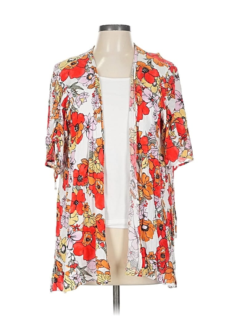 Pre-owned Maurices Kimono In Orange
