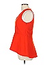 Leifsdottir Orange Sleeveless Blouse Size 10 - photo 5