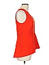 Leifsdottir Orange Sleeveless Blouse Size 10 - photo 4