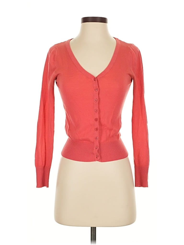 Pre-owned Papaya Cardigan Sweater In Red