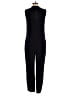 Theory Solid Black Jumpsuit Size 6 - photo 2
