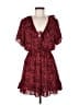 Buddy Love 100% Polyester Animal Print Red Casual Dress Size XS - photo 1