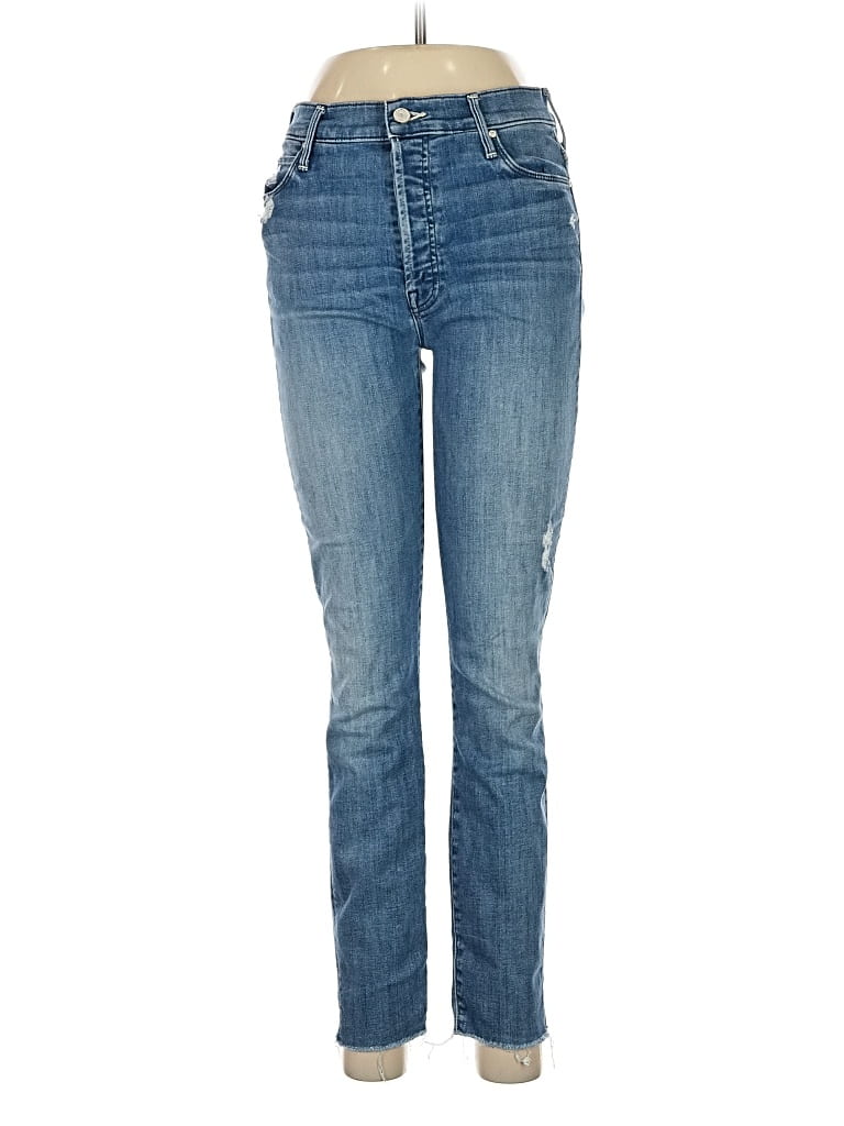 Pre-owned Mother Jeans In Blue