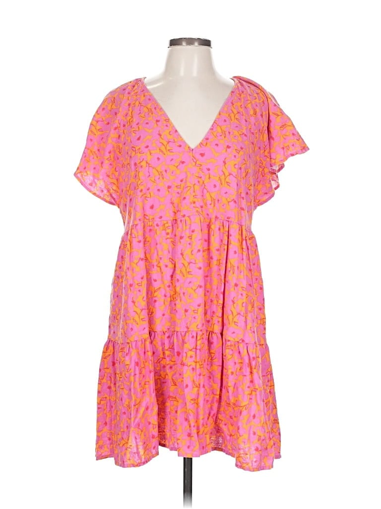 Pre-owned Universal Thread Casual Dress In Pink