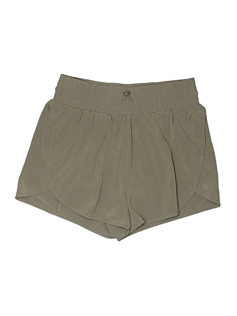 Pre-owned All In Motion Athletic Shorts In Green