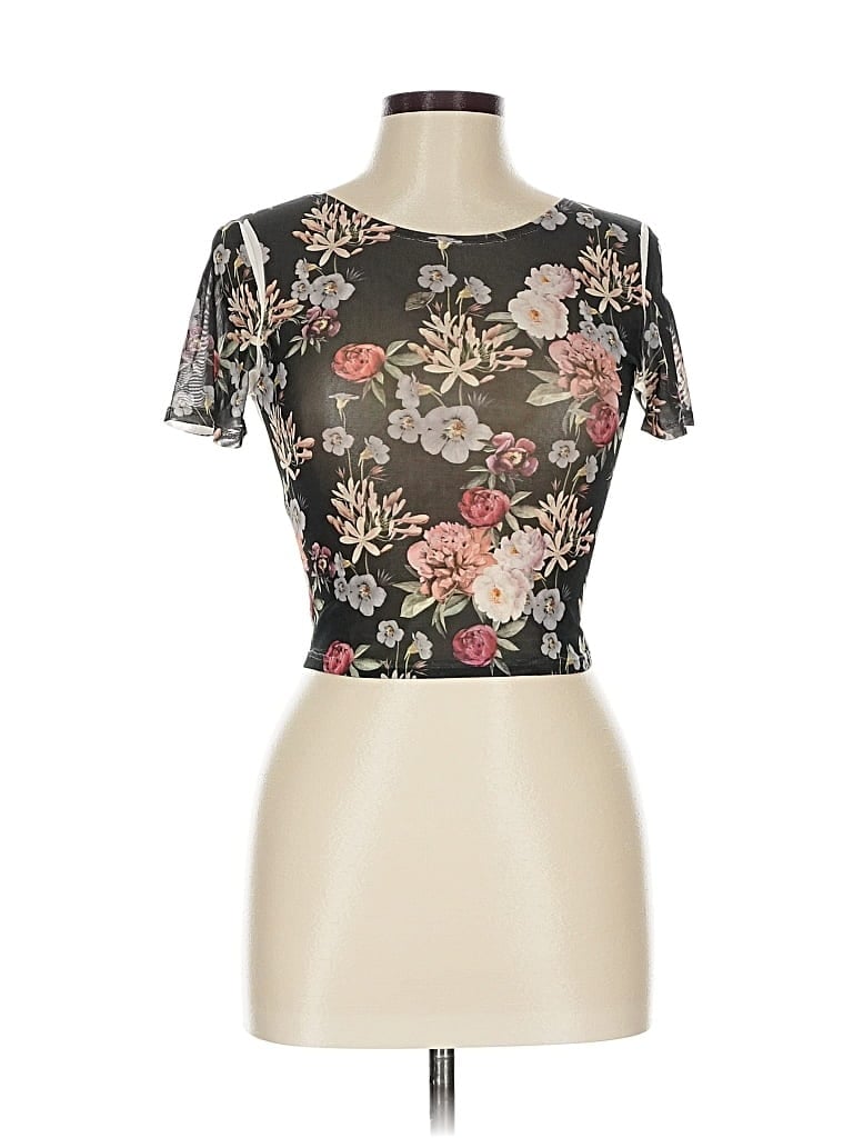 Pre-owned A'gaci Short Sleeve T-shirt In Black