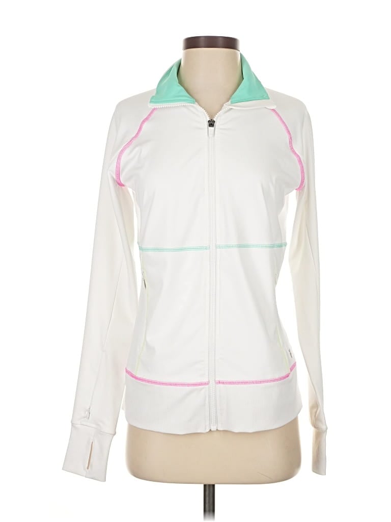 Pre-owned Fila Sport Track Jacket In White