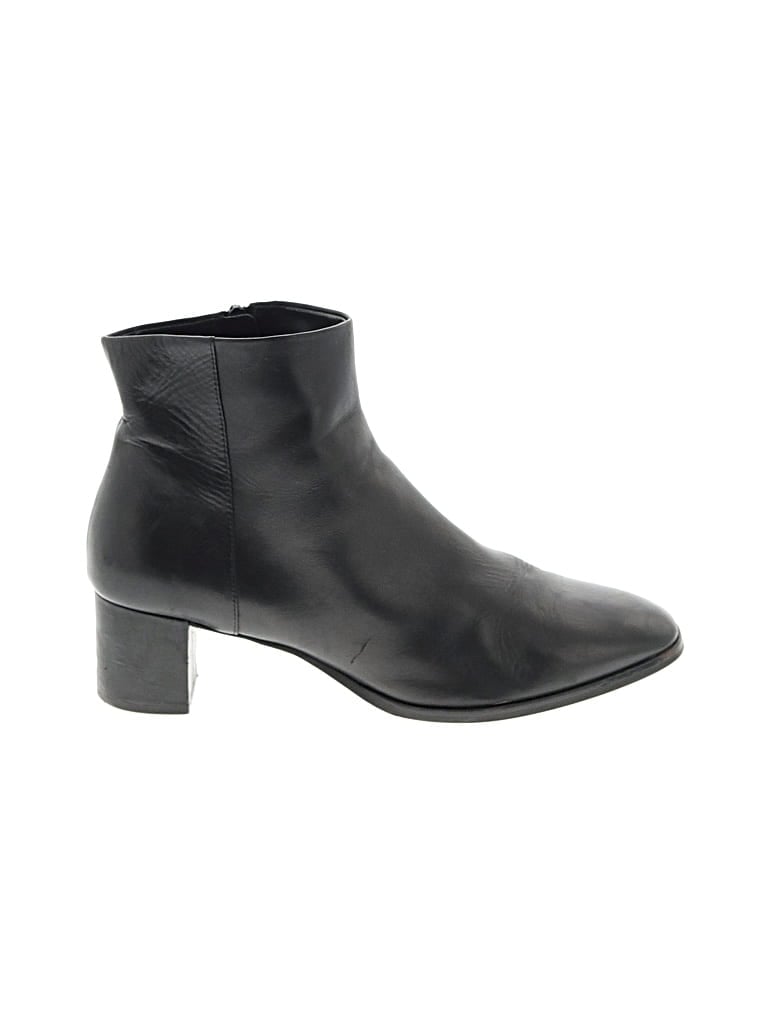 Pre-owned Via Spiga Ankle Boots In Black