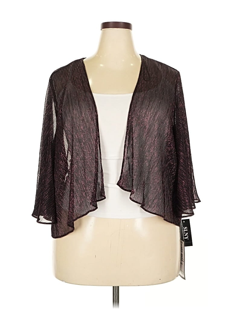 Slny Kimono In Burgundy