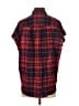 Madewell 100% Cotton Plaid Red Short Sleeve Button-Down Shirt Size XS - photo 2