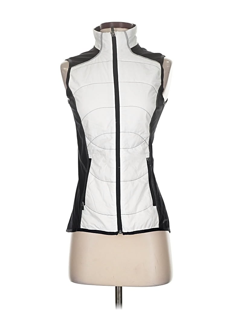 Pre-owned Eddie Bauer Cardigan Sweater In Silver