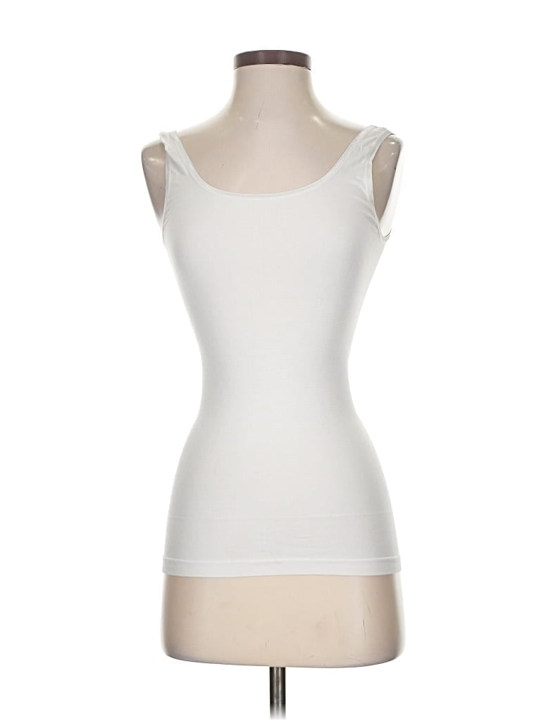 Pre-owned Yummie Sleeveless T-shirt In White