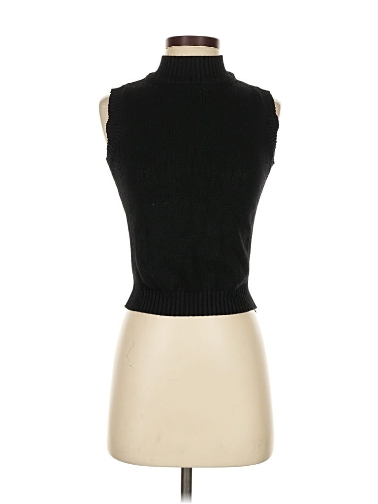 Pre-owned Prettygarden Sweater Vest In Black