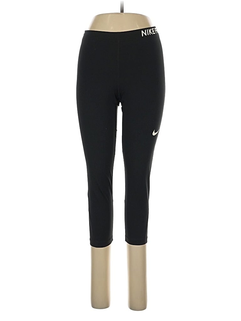 Pre-owned Nike Active Pants In Black