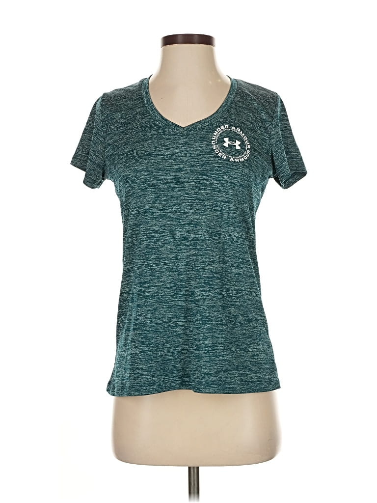 Pre-owned Under Armour Active T-shirt In Blue