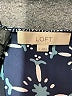Ann Taylor LOFT 100% Polyester Graphic Teal Cocktail Dress Size 4 - photo 6