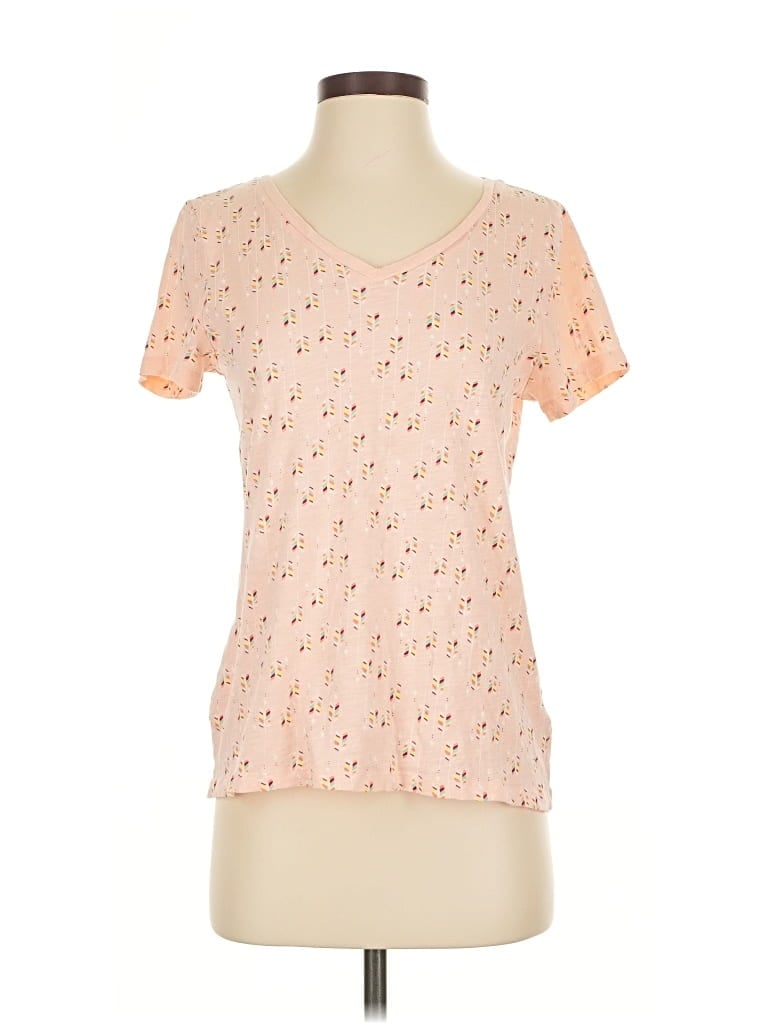 Pre-owned Sonoma Life + Style Short Sleeve T-shirt In Orange