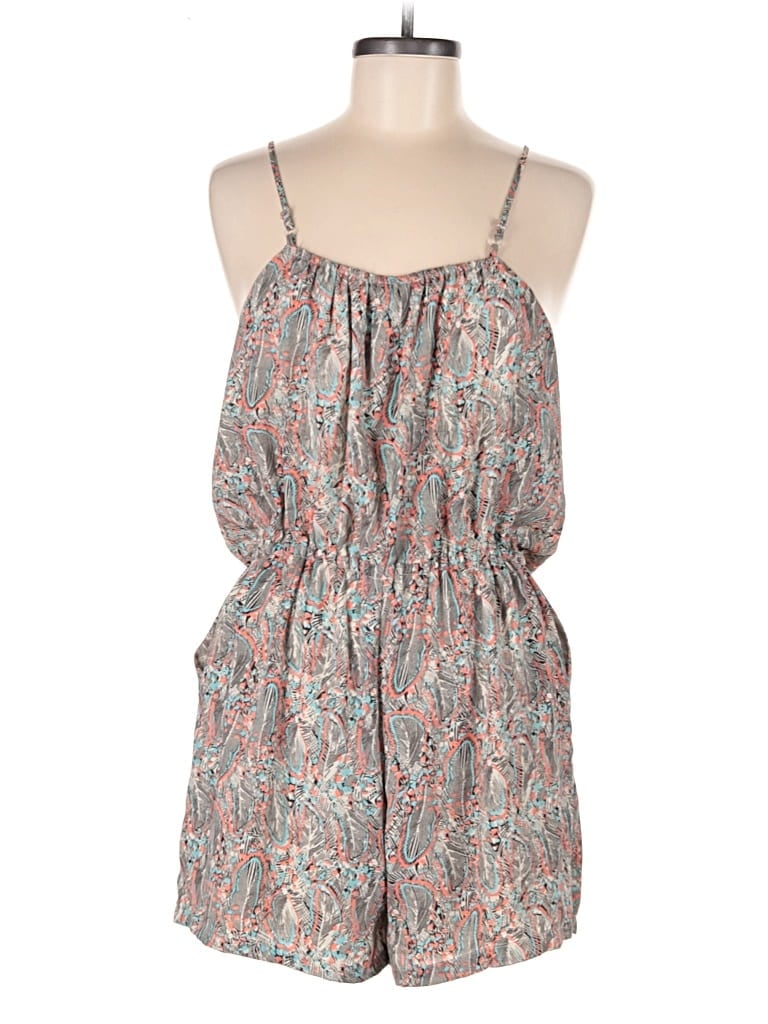 Pre-owned Daniel Rainn Romper In Gray