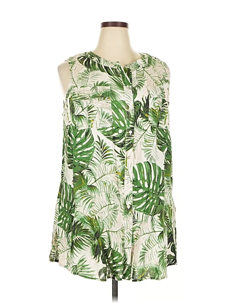 Tahari Casual Dress In Green