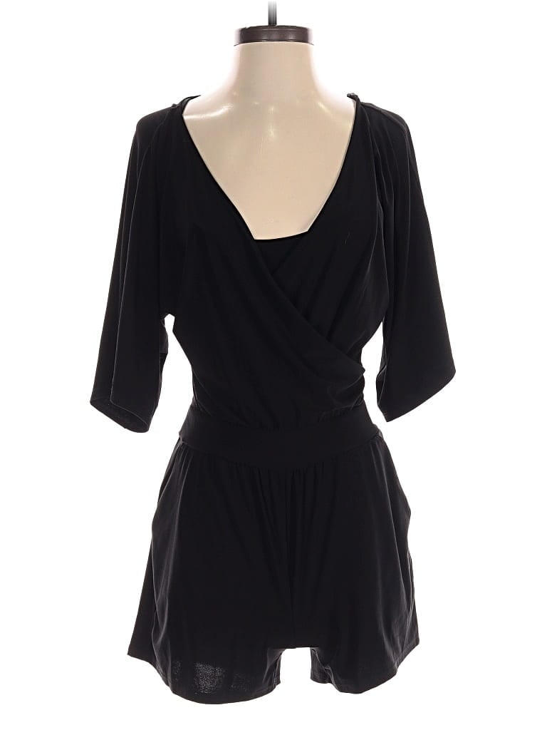 Pre-owned White House Black Market Romper In Black