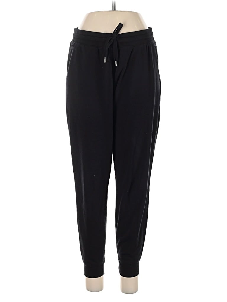 Pre-owned Old Navy Track Pants In Black