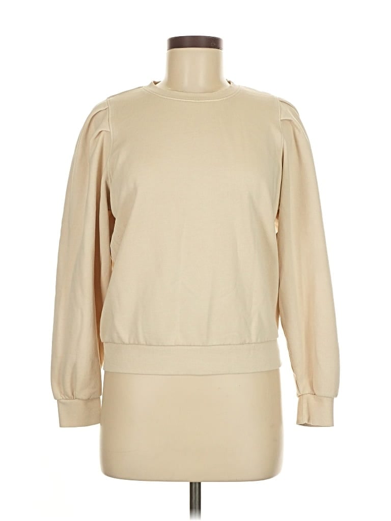 Pre-owned Marine Layer Sweatshirt In Brown