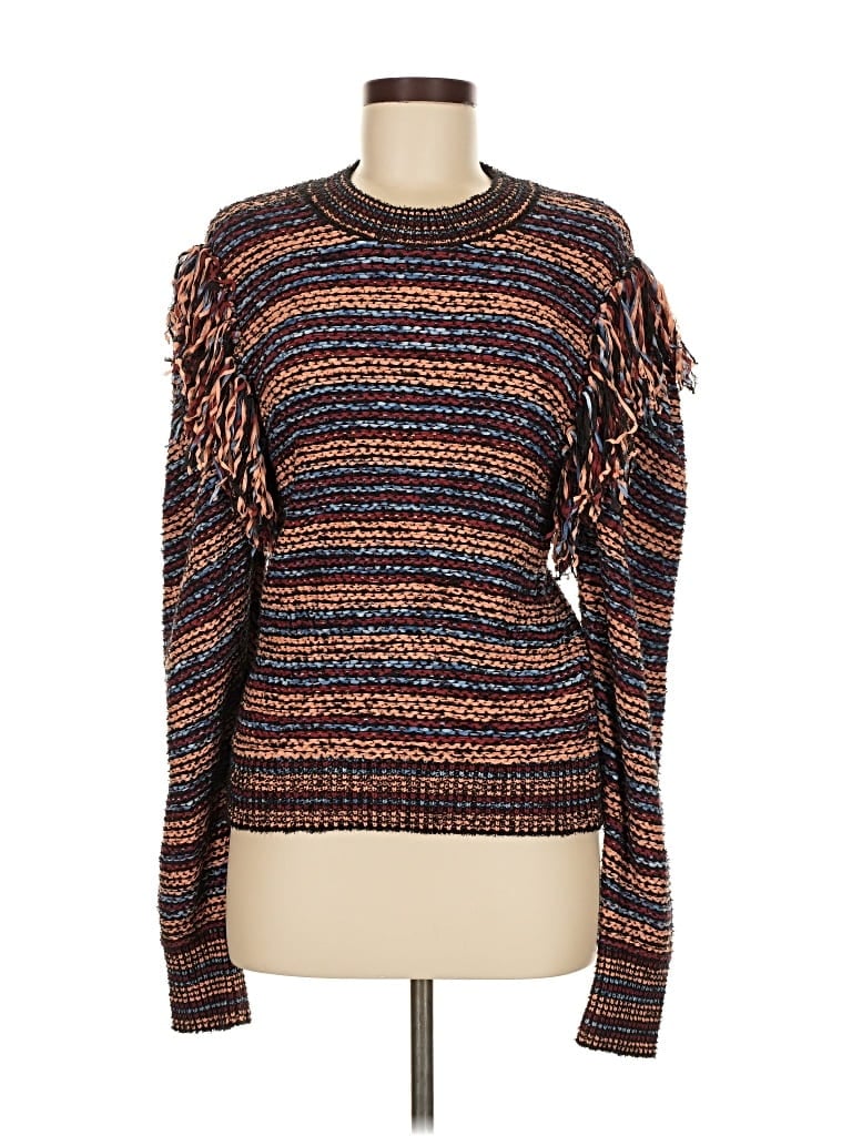 Pre-owned Ulla Johnson Pullover Sweater In Brown