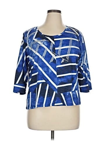 Onque 3/4 Sleeve Blouse (view 1)