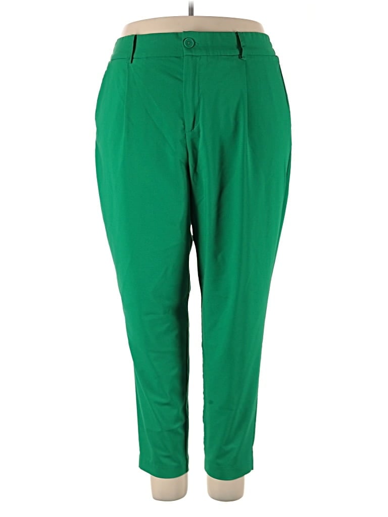 Pre-owned Studio By Torrid Casual Pants In Green