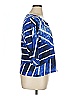 Onque Blue 3/4 Sleeve Blouse Size 1X - photo 4