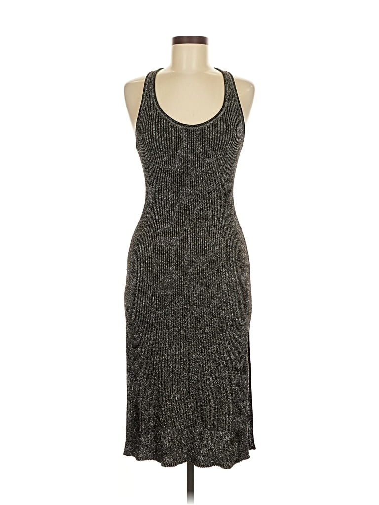 Pre-owned Bcbgmaxazria Cocktail Dress In Gray