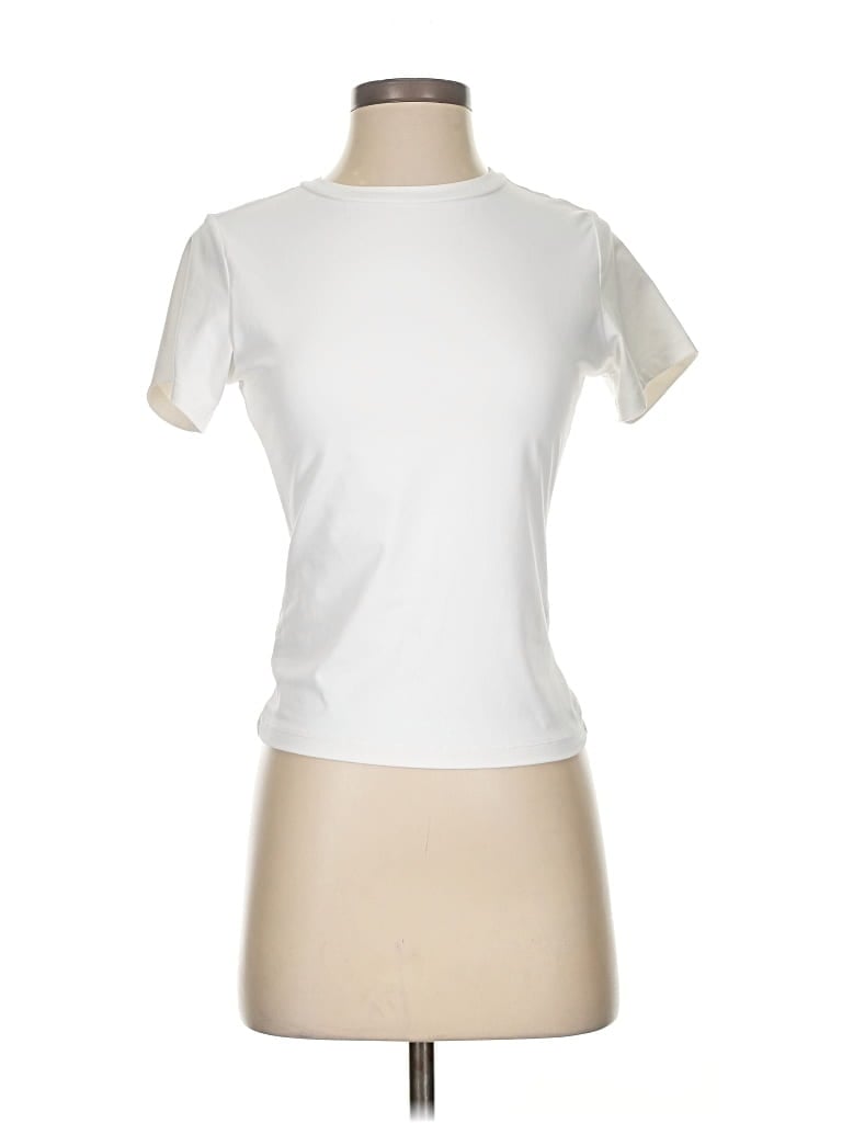 Pre-owned Trendy Queen Short Sleeve T-shirt In White