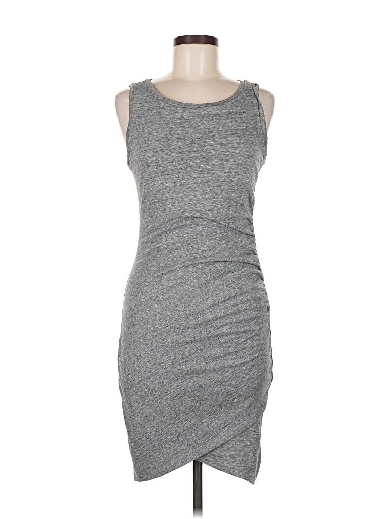 Pre-owned Leith Casual Dress In Gray