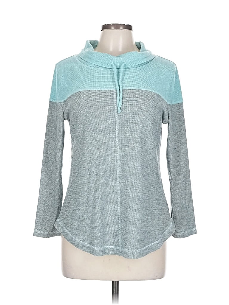 Pre-owned T By Talbots Sweatshirt In Blue