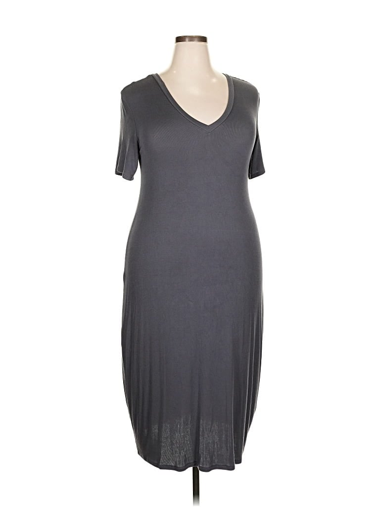 Pre-owned Universal Standard Casual Dress In Gray